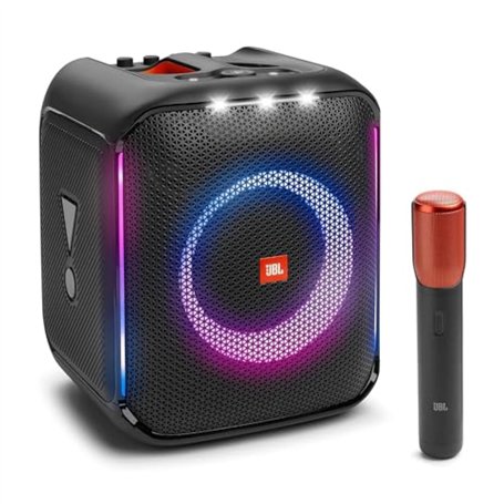JBL PartyBox Encore Essential Haut-Parleur Portable D'intérieur et D'extérieur avec Lumières Intégrées, Design Résistant aux Écl
