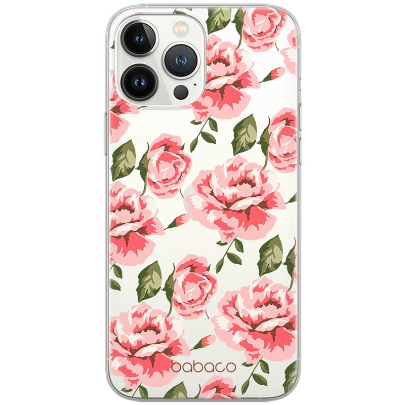 Babaco ERT Group Coque de téléphone Portable pour Samsung S21 Plus Original et sous Licence Officielle Motif Flowers 013 Parfait