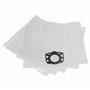 vhbw 5x Sacs remplacement pour Kärcher 4039784550339, 6.904-413.0 pour aspirateur - microfibres non tissées, 39cm x 24,5cm blanc