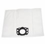 vhbw 5x Sacs remplacement pour Kärcher 4039784550339, 6.904-413.0 pour aspirateur - microfibres non tissées, 39cm x 24,5cm blanc