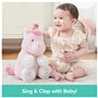 GUND Peluche animée Baby Alora la Licorne, Peluche sensorielle Qui Chante, Chante des comptines sur l'alphabet et Les Chiffres,