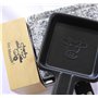 LITTLE BALANCE 8619 Raclette 4 Meuuh…!, Raclette, Pierre à cuire, Pierre naturelle Granit, 2 fonctions en 1 seul appareil, 4 per