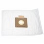 vhbw 5x Sacs remplacement pour Kärcher 4054278229652, 2.863-236.0 pour aspirateur - microfibres non tissées, 35cm x 26,5cm blanc