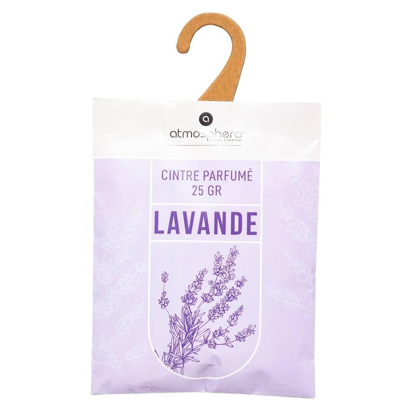 Atmosphera - Lot de 3 cintres parfumés - lavande - 25g