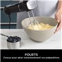 Ninja Foodi 3-en-1 Mixeur, Mélangeur et Hachoir à main, démarrage progressif, 2 vitesses de mixage et 5 vitesses pour hacher, mé