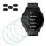 MTHGH Protection Écran pour Garmin Forerunner 955/955 Solar Smartwatch Verre Trempé [4 pièces] + Bouchons anti-poussière 5 pièce