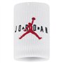 Jordan Jumpman Terry Wristbands Poignets Tergisudore Tennis Basket Sport (Noir - Rouge)