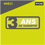 RYOBI - Mini-outil multifonction 4V - 5 000-25 000 tr/min - changement d'accessoires sans outil - Câble USB C - Livré avec 15 ac