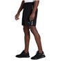 PUMA Short tissé thermocollé 18 cm tricoté Homme, Noir, S