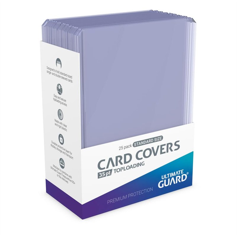 Ultimate Guard Couvertures de cartes à chargement par le haut 35pt