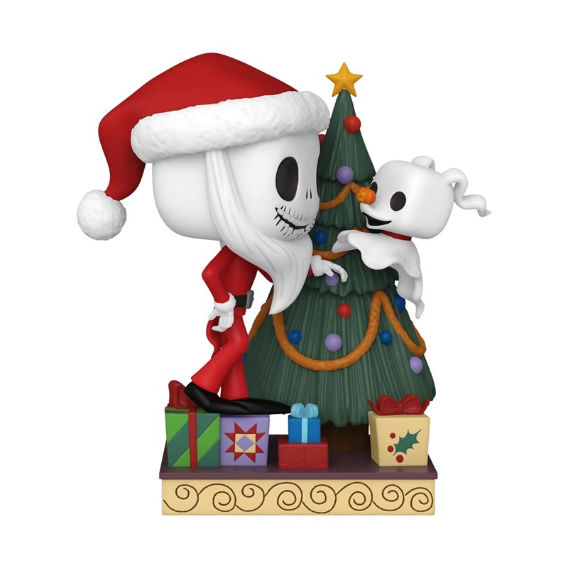 Image secondaire de Funko Pop! Deluxe: Disney The Nightmare Before Christmas 30th - Jack Skellington & Zero with Tree - Disney: The Nightmare Before