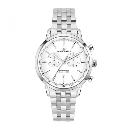 Philip Watch Sunray Montre Homme, Chronographe, Analogique - 41 mm