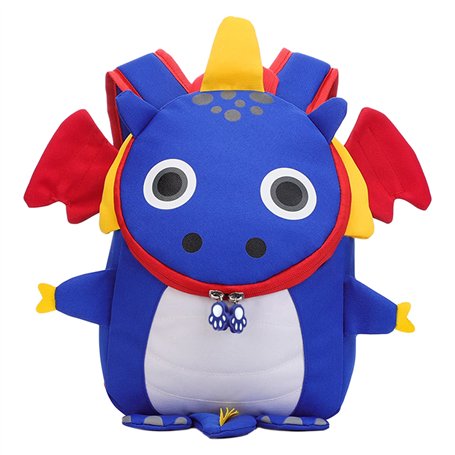 Dohe - Sac à dos pour enfant - Modèle Dragon - Bleu