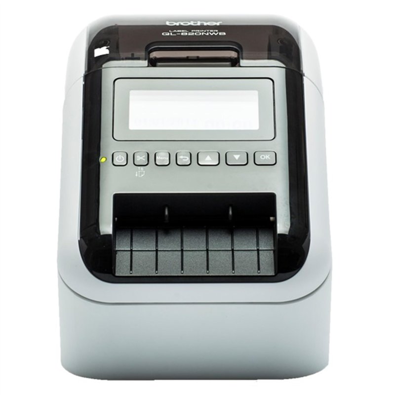 Image secondaire de Brother QL-820NWBc Imprimante d'étiquettes Professionnelle avec Connexion réseau, Bluetooth, Impression Rouge-Noir
