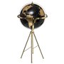 FEERIC CHRISTMAS Globe Terre Noir Or H 79 cm