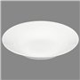 Lot De 6 Assiettes Creuses Rondes - D 20 Cm - Blanc