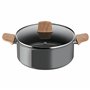 Tefal Renew Faitout 24 cm, Revêtement antiadhésif céramique, Eco-conçue, Recyclée, Cuisson saine, Thermo-Signal, Ustensile sûr,