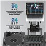 Reloop Flux - Interface DVS USB-C 6x6 IN/OUT pour Serato DJ Pro, 24 bits/96 kHz, compatible avec platines, CDJ ou autres lecteur