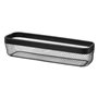 5five - corbeille à pain métal 40x14cm mayaj noir