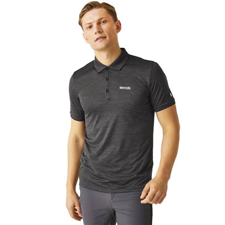 Regatta Polo en Jersey Remex II pour Homme, Cendre