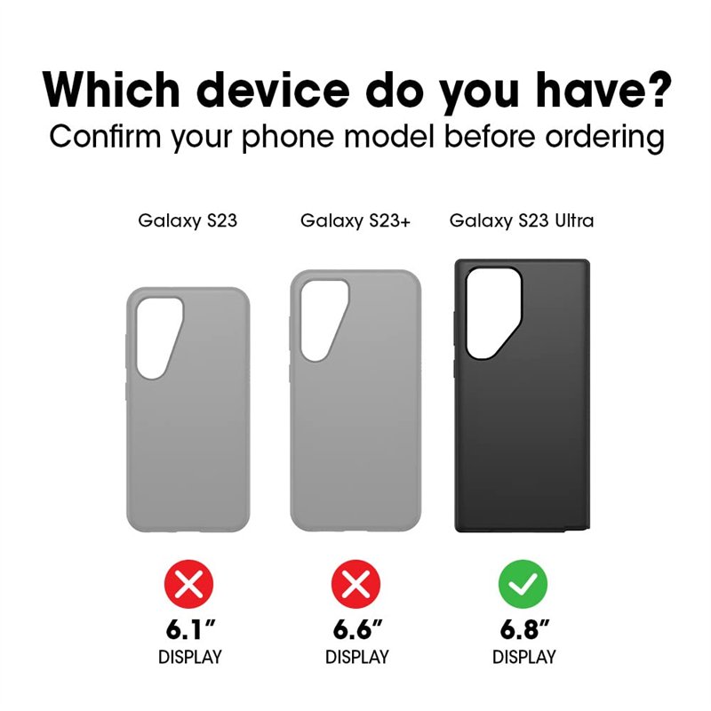 Image secondaire de Protecteur d'écran OtterBox Alpha Flex pour Samsung Galaxy S23 Ultra, Protection ultra solide contre les fissures et les éclats,