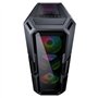 COUGAR GAMING | BOITIER PC GAMING | BOITIER MX440G RGB VERRE TREMPE - 3 ventilateurs RGB inclus - 2 ports USB 3. 0 et 1 port USB