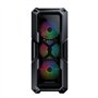 COUGAR GAMING | BOITIER PC GAMING | BOITIER MX440G RGB VERRE TREMPE - 3 ventilateurs RGB inclus - 2 ports USB 3. 0 et 1 port USB