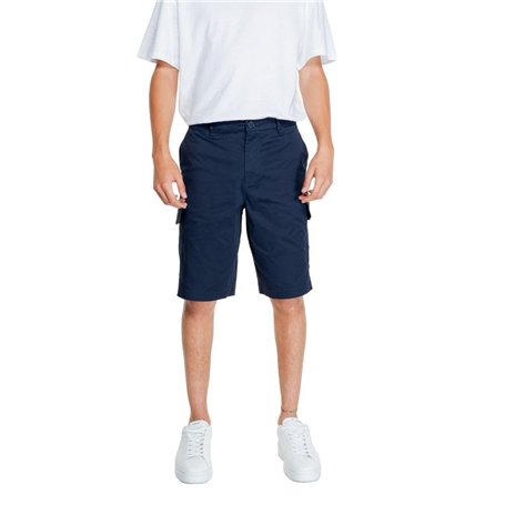 Armani Exchange Milano Edition, Cargo, Shorts pour des Hommes, Navy Blue,