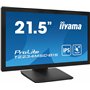 Iiyama Prolite T2234MSC-B1S Écran LED IPS Full HD 10 Points capacitif VGA HDMI DP 7H IP65 avec écran Tactile et Anti-Traces de D