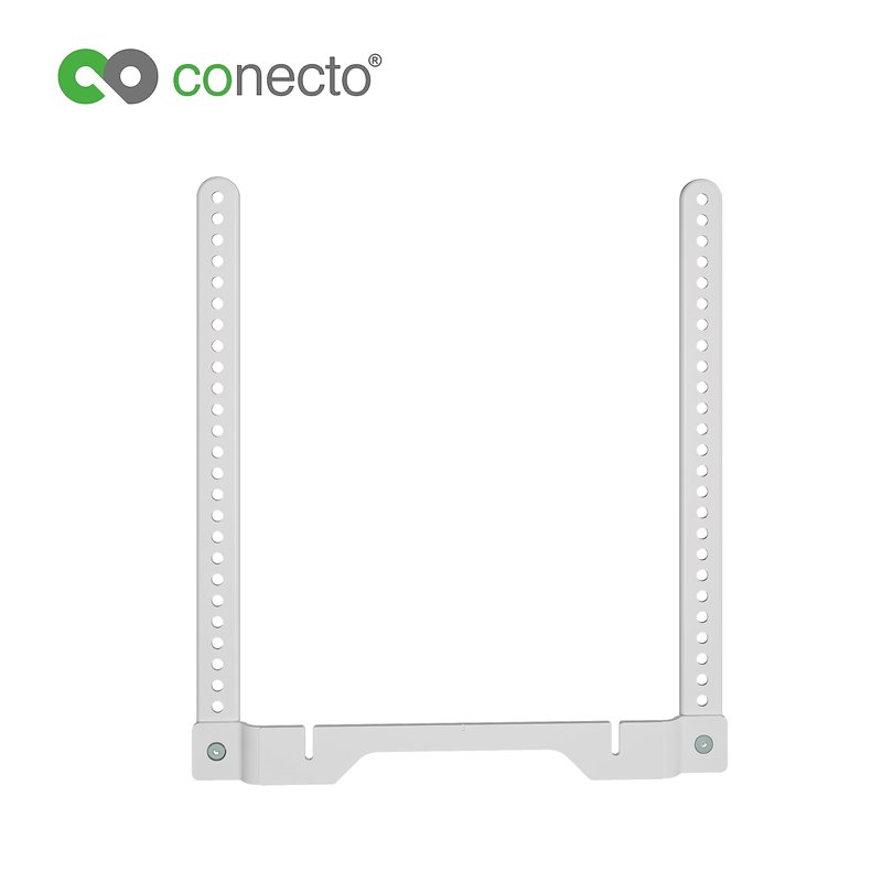 Image secondaire de conecto Support d'enceinte pour Supports Sonos® Ray et TV, Charge jusqu'à 2 kg, Blanc