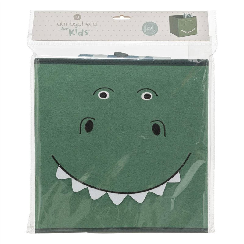 Image secondaire de Atmosphera - Boîte de Rangement Dinosaure H29cm Vert foncé