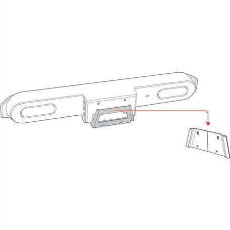 Poly Studio X52 Montage Mural en Option