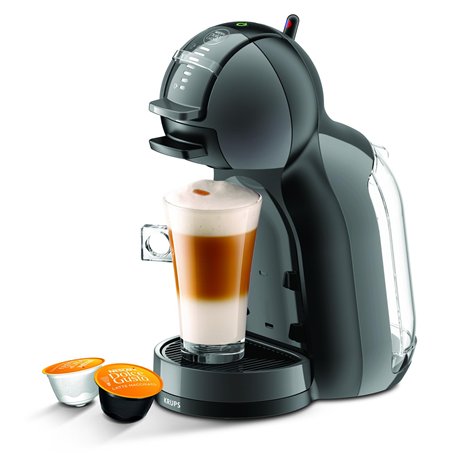 Krups Nescafé Dolce Gusto Machine à café capsules multi-boissons, 0.8 L, 15 bars, Cafetière compacte, Arrêt automatique, Taille 