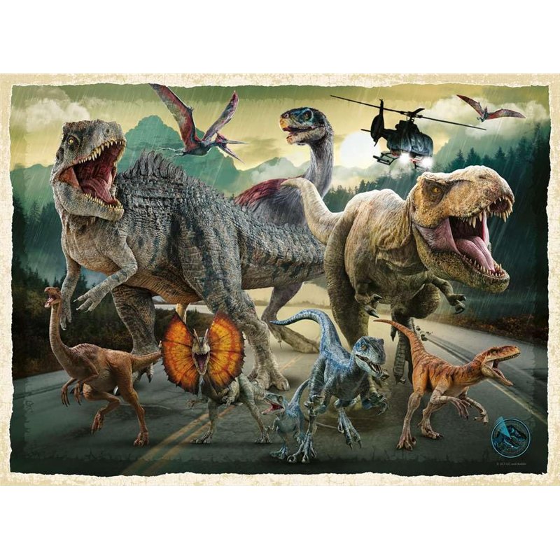 Image secondaire de Ravensburger - Puzzle Enfant - Puzzle 200 pièces XXL - l'univers de Jurassic World - À partir de 8 Ans - Puzzle de qualité supér