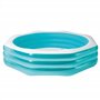 Intex Swim Center Piscine familiale octogonale, Taille gonflée : 2,54 m x 2,54 m x 56 cm (58492NP)