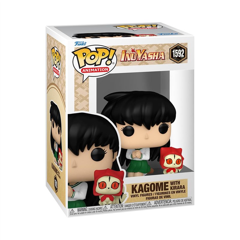 Funko Pop! & Buddy: Inuyasha - Kagome Higurashi with Kirara - Figurine en Vinyle à Collectionner - Idée de Cadeau - Produits Off