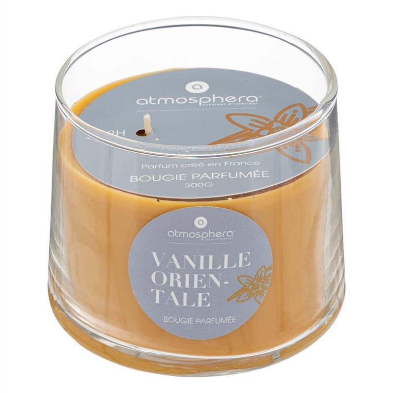 Image secondaire de Atmosphera - Bougie parfumée Izor en verre D10cm