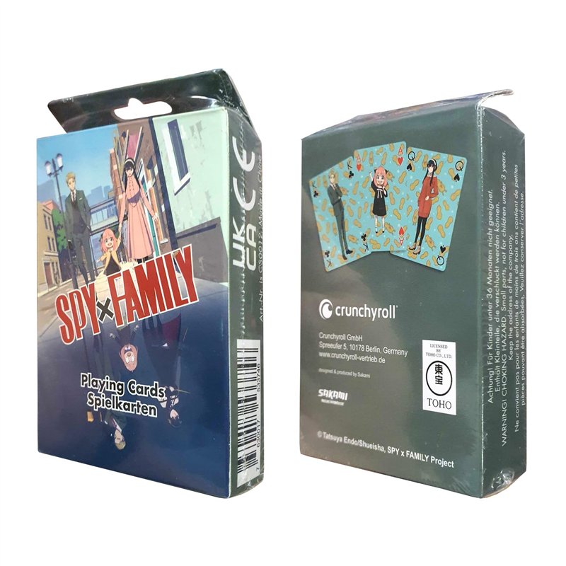 Image secondaire de Crunchyroll - Spy x Family - 52 Playing Cards - Poker Card Game Deck Playing Cards - Original & Licensed