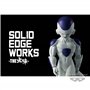 Banpresto Figurine d'action Freezer Dragon Ball Z - Solid Edge Works Vol.15 17 cm Multicolore BP88898P