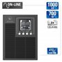 Atlantis A03-OP1002XLN Online 88% Quieter Server UPS Double Conversion Pure Sine Wave 1000VA 700W, Low Noise Fan Gelid 23,6 dbA,