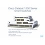 Cisco Commutateur Intelligent Cisco Catalyst 1200-8FP-2G, 8 Ports GE, PoE complète, Ports combinés 2x1GE, Garantie limitée à Vie
