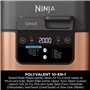 Ninja Speedi 10-en-1 Autocuiseur rapide, Air Fryer, Friteuse à air et Multicuiseur, 5.7L, Repas pour 4 en 15 minutes, Vapeur, Gr