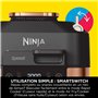 Ninja Speedi 10-en-1 Autocuiseur rapide, Air Fryer, Friteuse à air et Multicuiseur, 5.7L, Repas pour 4 en 15 minutes, Vapeur, Gr