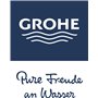 GROHE Eurosmart 3030510F Mitigeur d'évier de cuisine avec double pulvérisation extractible 1/2" Chromé