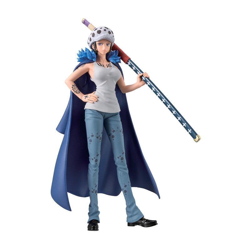 Banpresto Figure d'action Trafalgar Law (Change Voir). One Piece - Dxf The Grandline Series Extra 16 cm Multicolore BP89116P