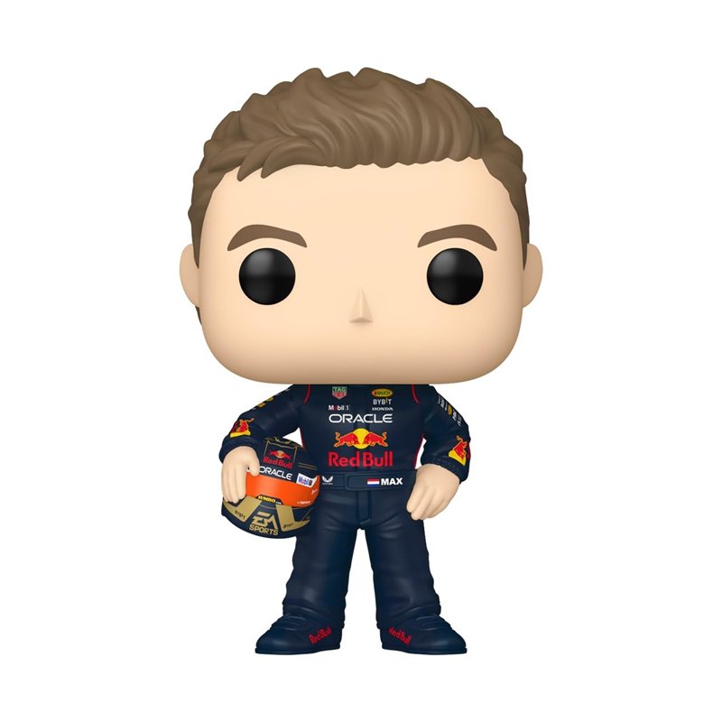 Image secondaire de Funko Pop! Racing: Racing - Max Verstappen with Helmet - Red Bull Racing - Figurine en Vinyle à Collectionner - Idée de Cadeau -