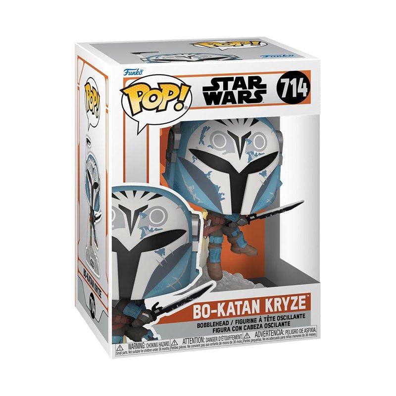 Funko Pop! Star Wars: The Mandalorian – Bo-Katan with Darksaber​ and Jet Pack - Figurine en Vinyle à Collectionner - Idée de Cadeau
