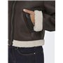 ONLY Veste en Similicuir Vestes Col Italien Mole L Mole L