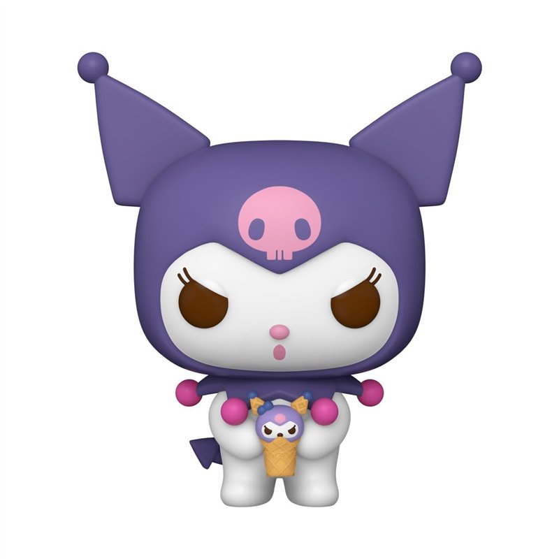 Image secondaire de Funko Pop! Sanrio: HK - Kuromi - Hello Kitty - Figurine en Vinyle à Collectionner - Idée de Cadeau - Produits Officiels - Jouets