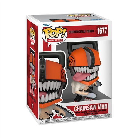 Funko Pop! Animation - CSM - Chainsaw Man - 1 Chance sur 6 D'avoir Une Variante Rare Chase - Sanglant - Figurine en Vinyle à Col
